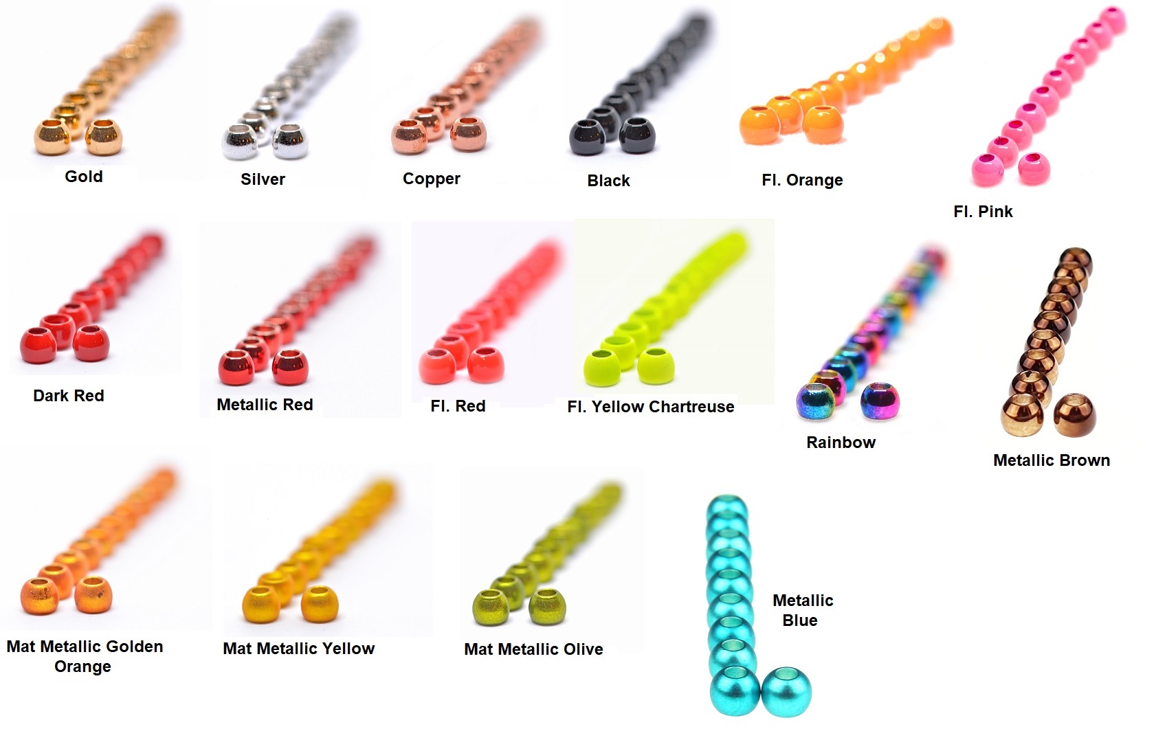 Future Fly Brass Beads 5mm