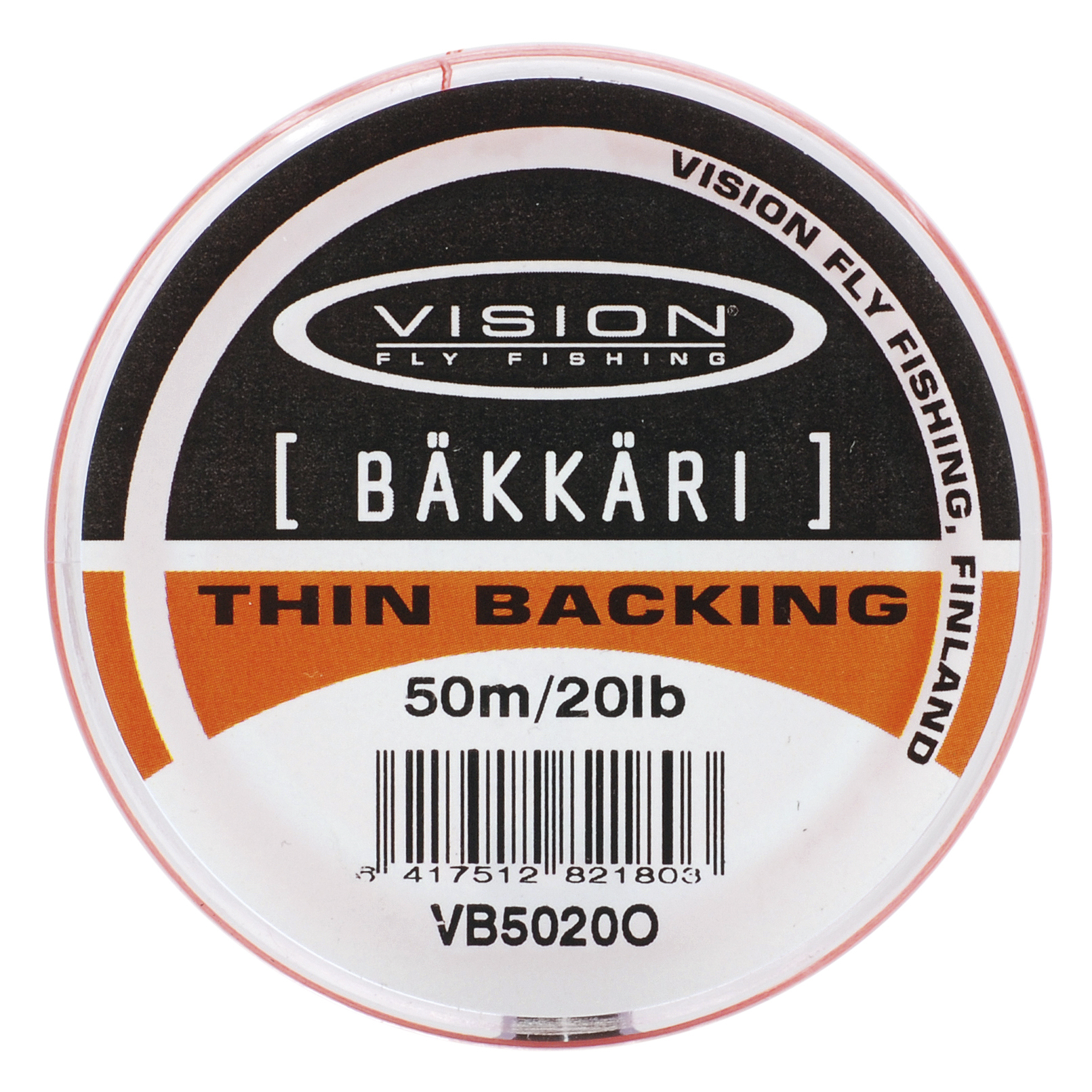 Vision Bäkkäri valkoinen 12lb 50m