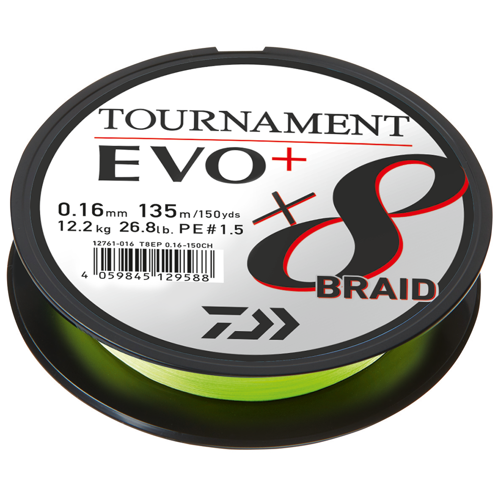 Daiwa TOURNAMENT 8 BRAID EVO+ -kuitusiima