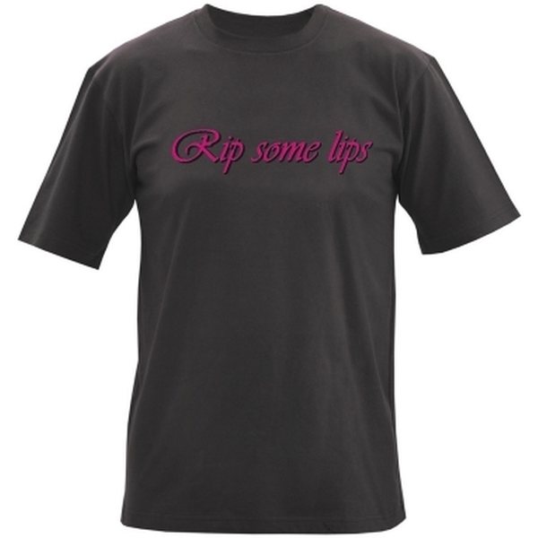 VISION RIP SOME LIPS -T-PAITA