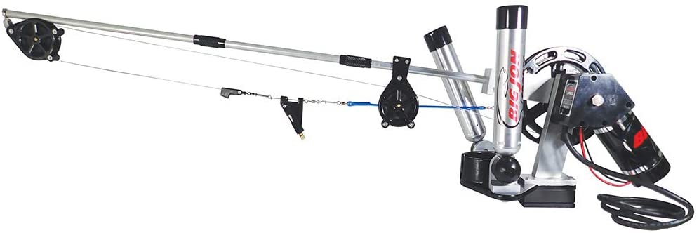 BIG JON SPORTS Brute ES Electric Downrigger - Silver