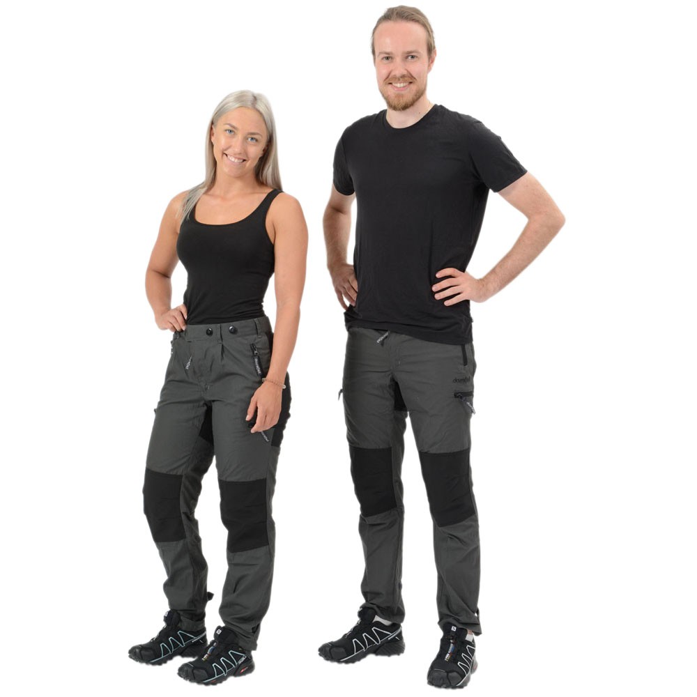 Dovrefjell Active ulkoiluhousut – unisex (Musta-Harmaa)