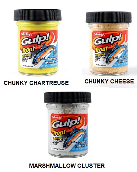 Berkley Gulp!® Trout Dough -syöttitahna