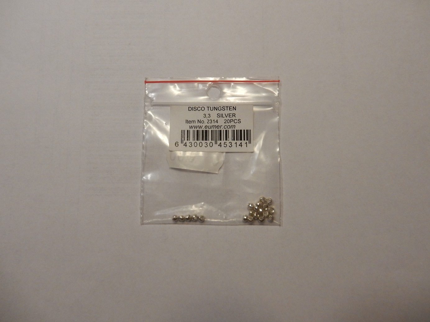 Eumer Disco Tungsten Beads