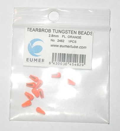 Eumer Teardrop Tungsten Beads