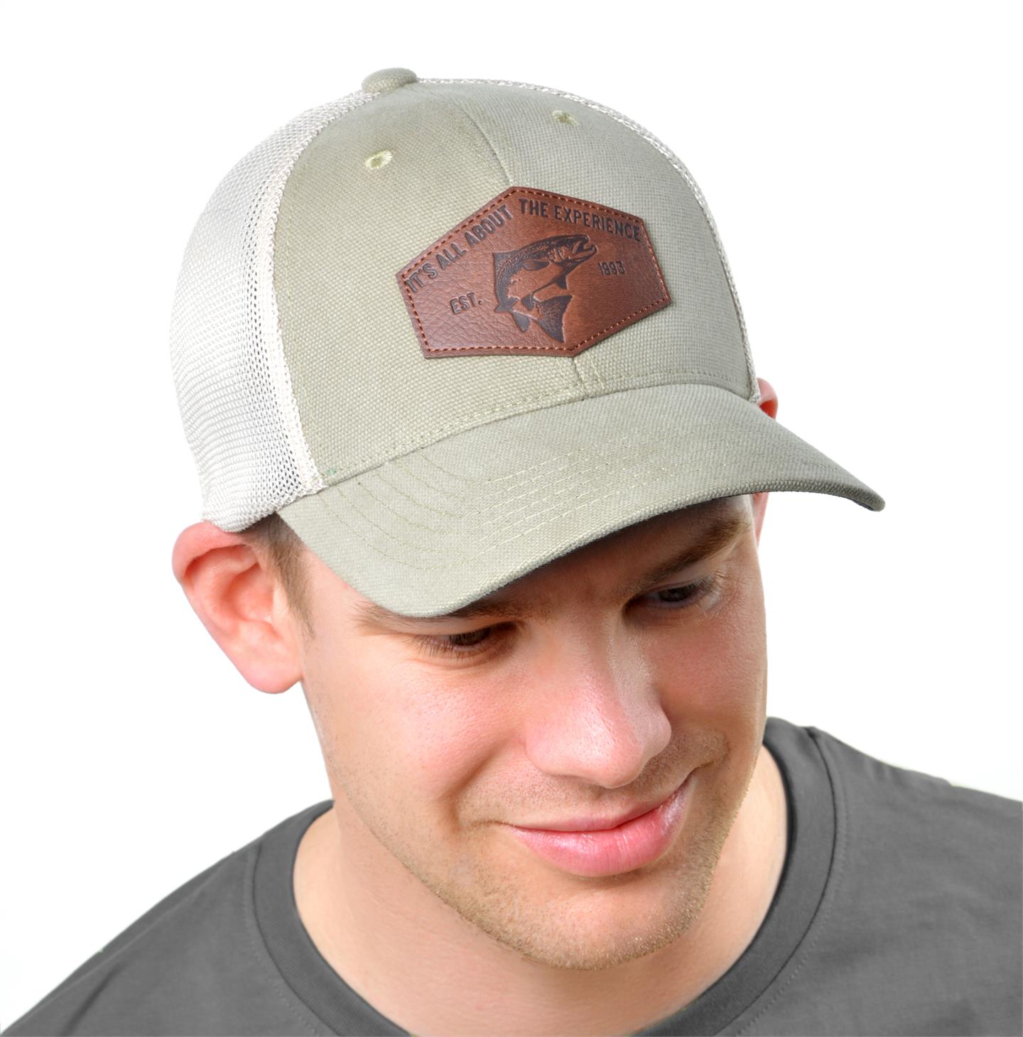Guideline Experience Trucker Cap - Khaki/Ivory