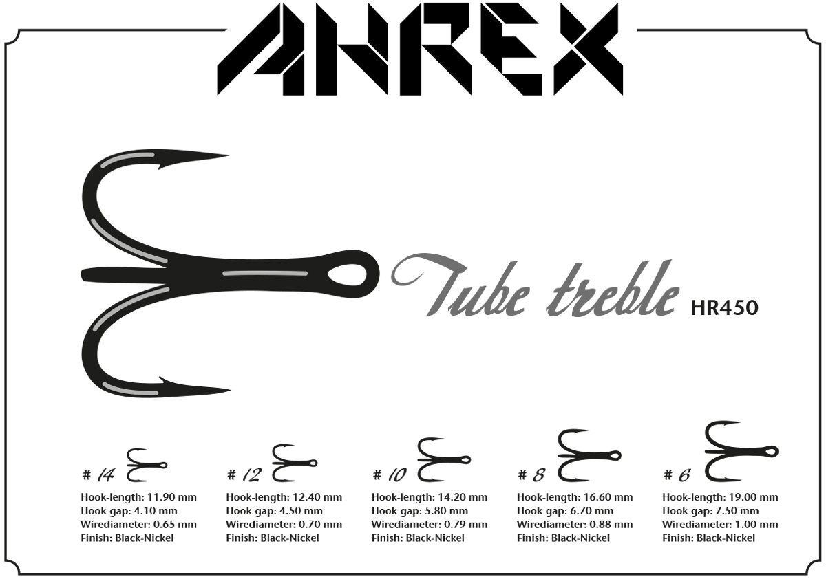 Ahrex HR450 – TUBE TREBLE -3-h-putkiperhokoukku