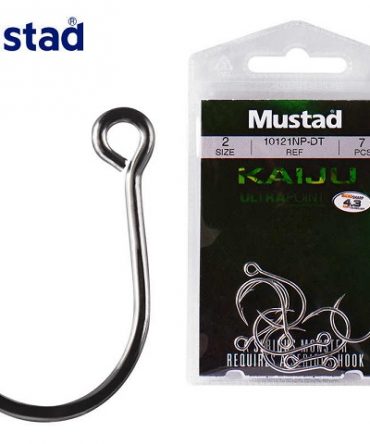 Mustad Kaiju 10121NP-DT -1-haarainen koukku