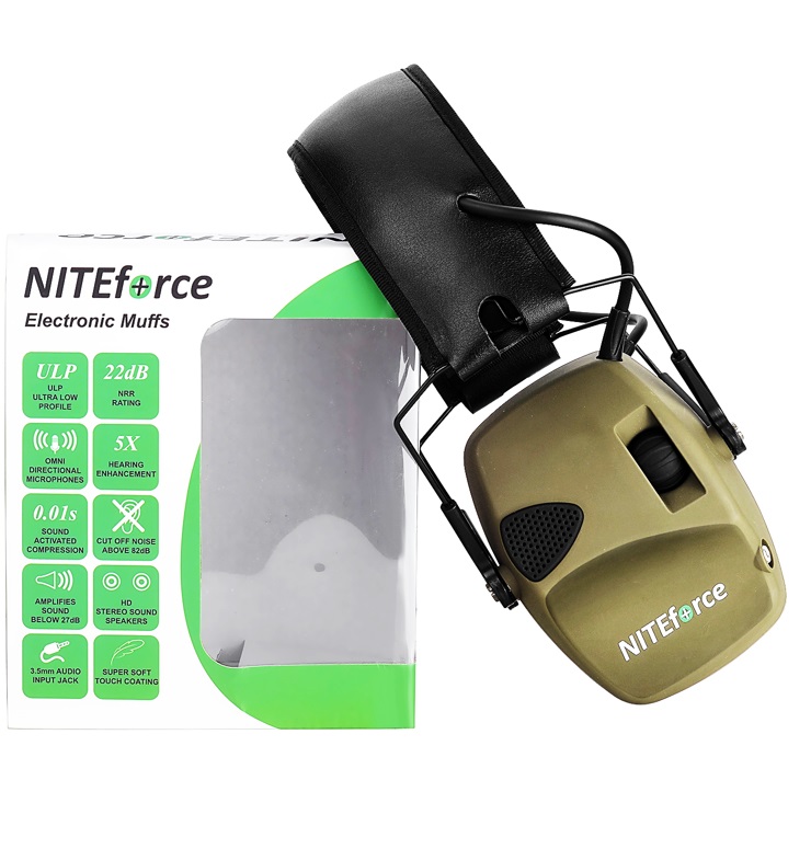 NITEforce SubSonic Electronic Hear -Elektroninen kuulosuojain