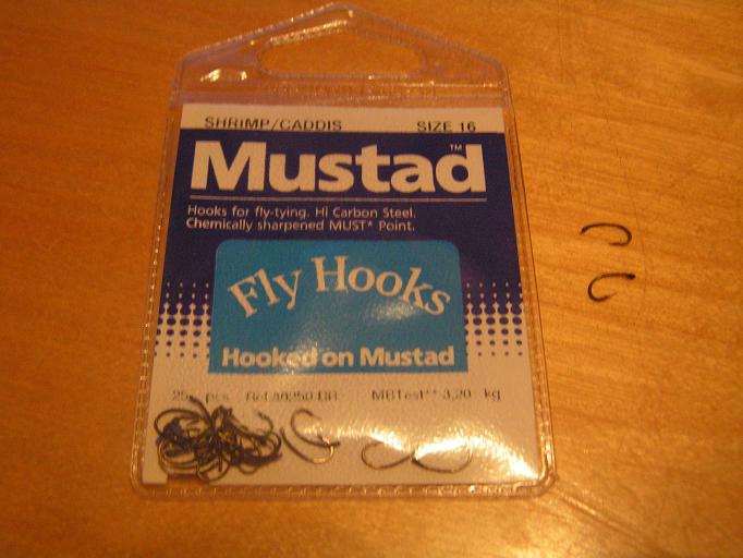 Mustad 80250BR Shrimp/Caddis hook