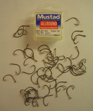 Mustad 37140 mutkakoukku