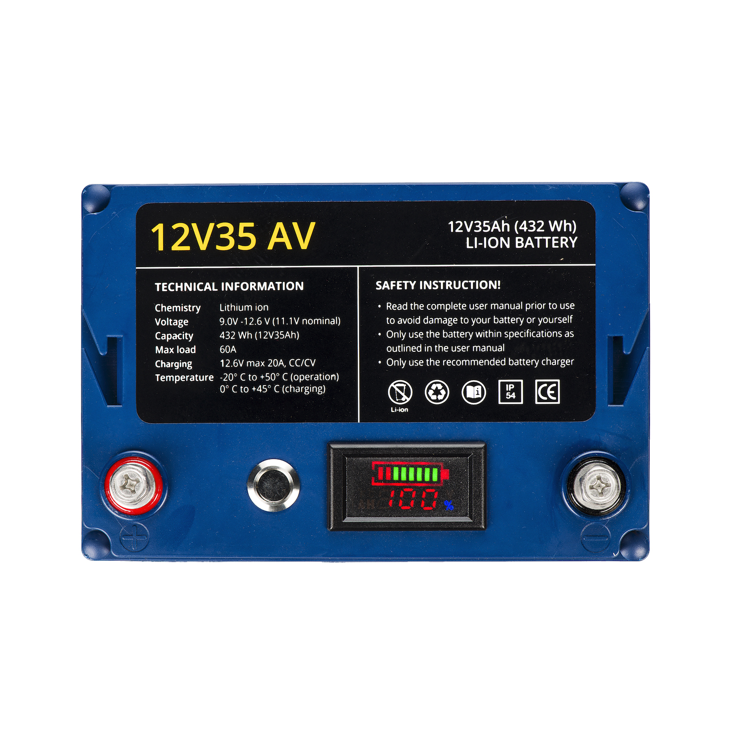 Rebelcell Li-Ion akku 12V35A