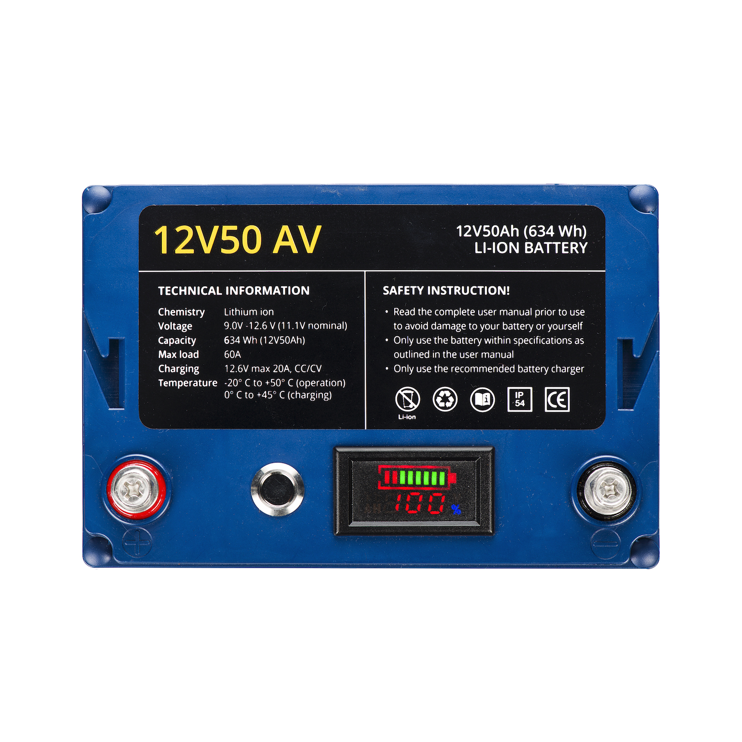 Rebelcell Li-Ion akku 12V50A