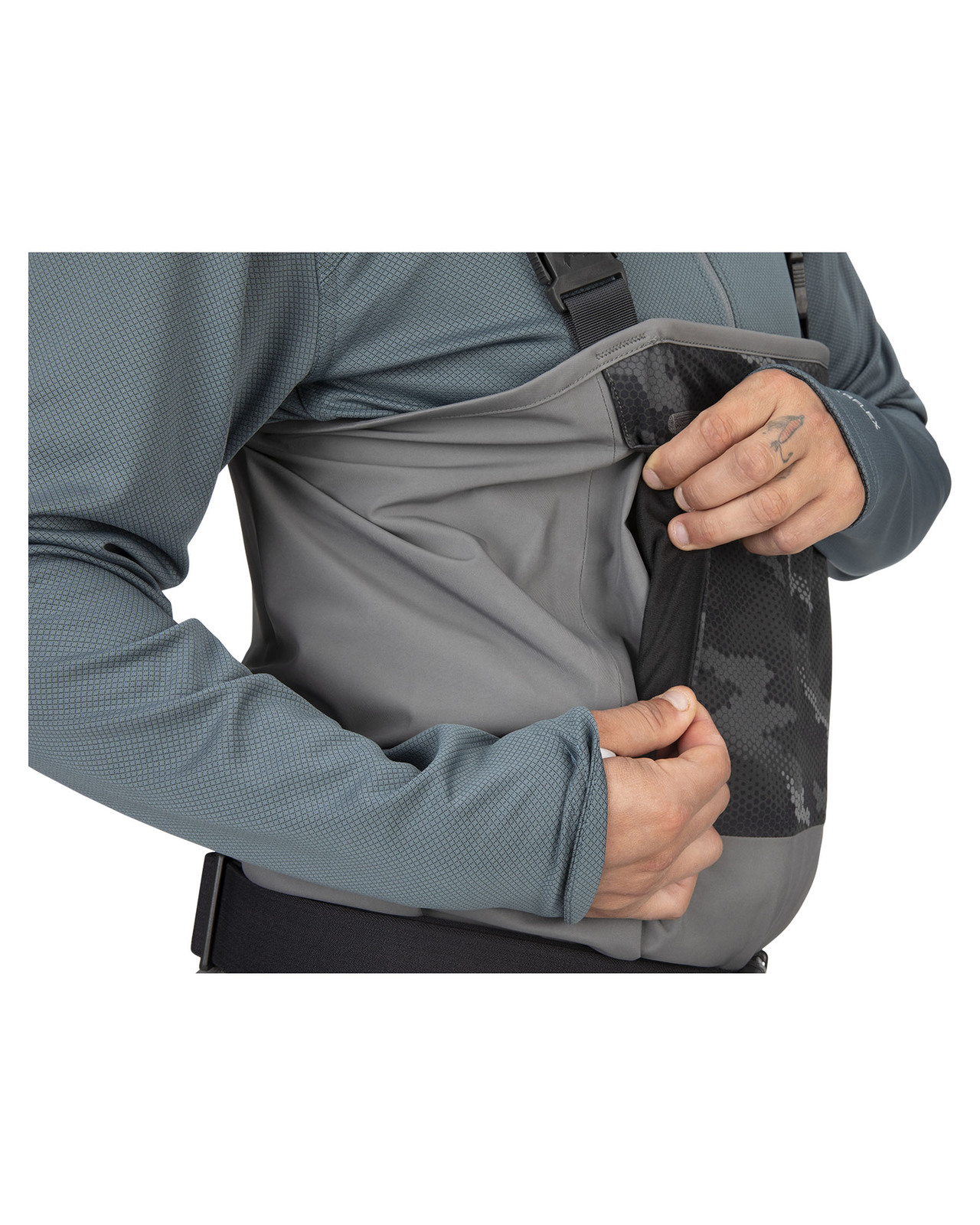Simms Guide Classic -kahluuhousut, Carbon