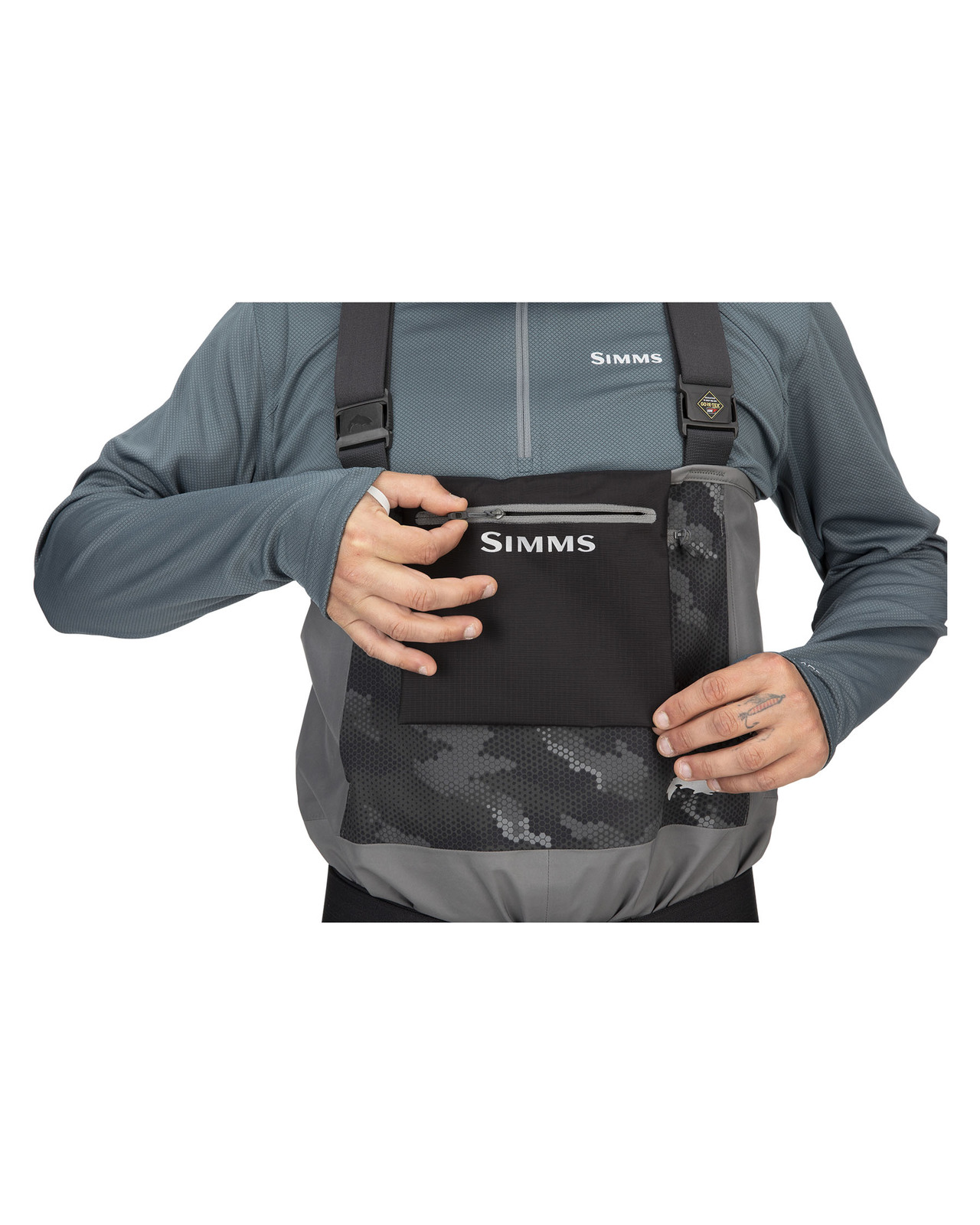 Simms Guide Classic -kahluuhousut, Carbon