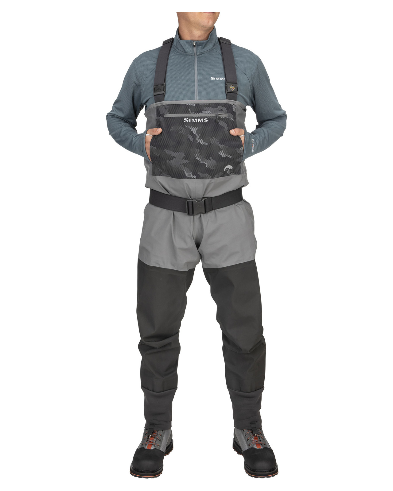 Simms Guide Classic -kahluuhousut, Carbon