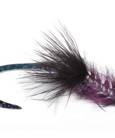 Guideline Wiggle Tail Børstemark - Black Bead Head