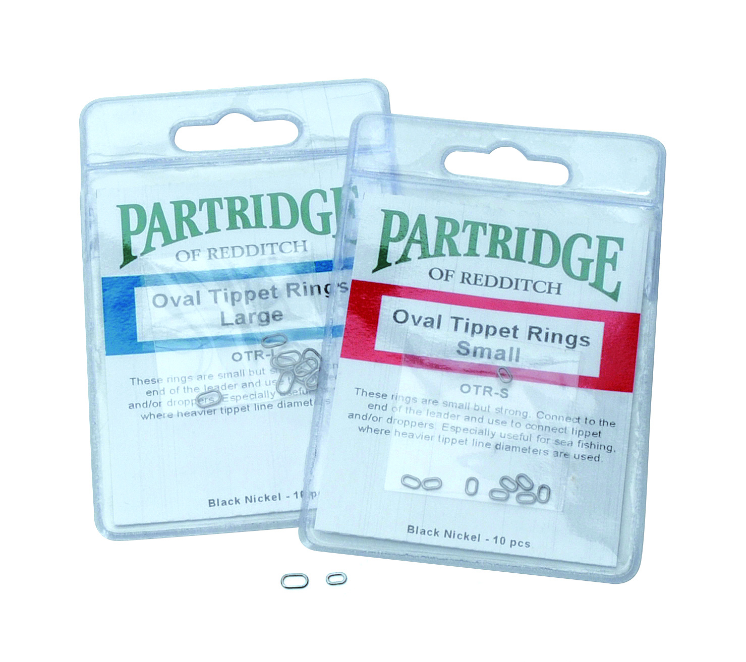 Partridge of Redditch Oval Tippet Rings