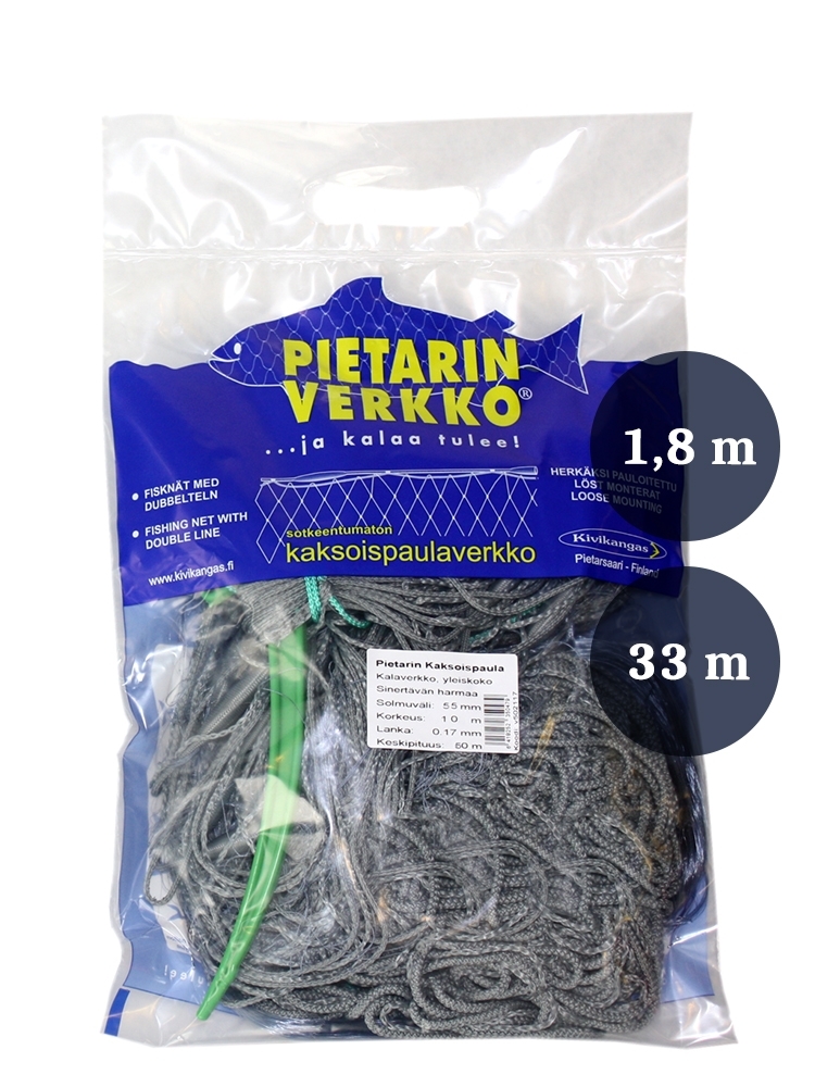 Pietarin kaksoispaula muikkuverkko
