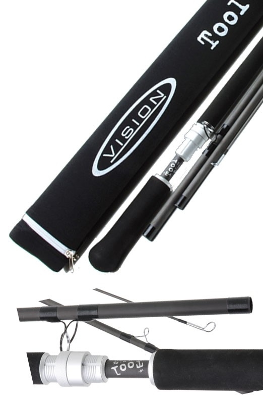 Vision Tool Eva DH 14' #9/10 -perhokalastussetti +kaksilla siimoilla