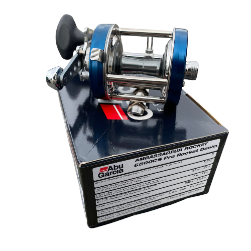 Moulinet de lancer d'appâts Abu Garcia Ambassadeur Rocket 6500CS Chrome