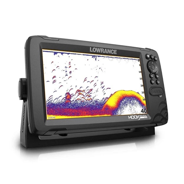 Lowrance Hook Reveal 9" HDI -värinäytöllinen yhdistelmälaite.