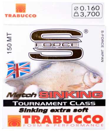 Trabucco S-Force Match Sinking -monofiilisiima