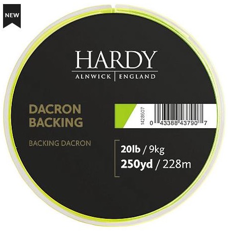 Hardy Dacron Backing 20lb 228m, Lime Green