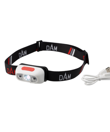 DAM USB-CHARGEABLE SENSOR HEADLAMP/Otsalamppu