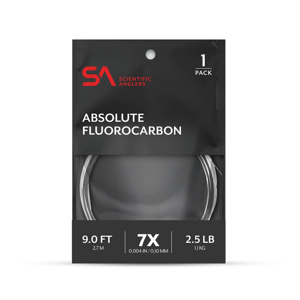 Scientific Anglers Absolute Fluorocarbon 9' -perhoperuke