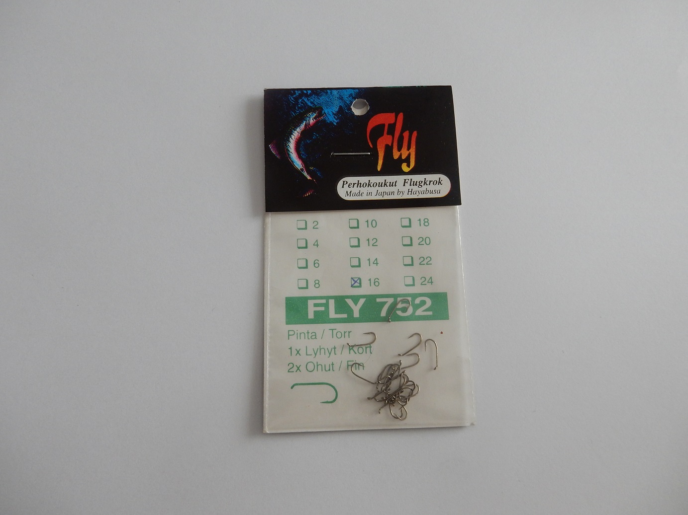 Hayabusa Fly752 Pinta -perhokoukut