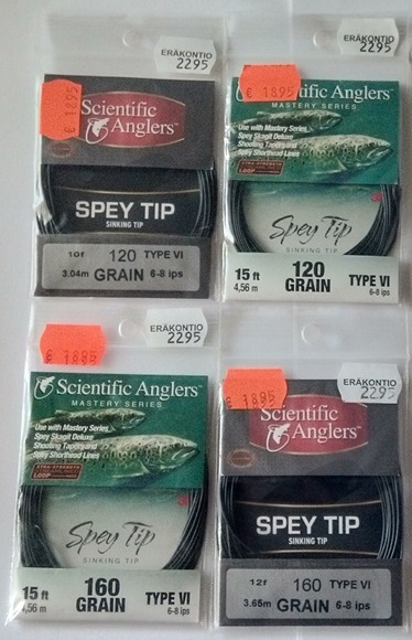 Scientific Anglers Individual Spey Tips