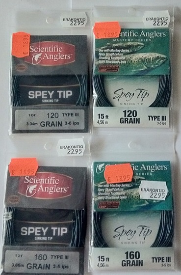 Scientific Anglers Individual Spey Tips