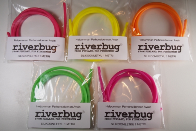 Riverbug -silikoniletku,1m, 4x2mm