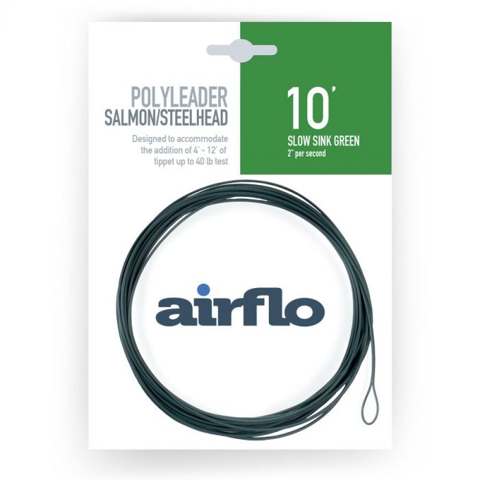 Airflo 10' SALMON & STEELHEAD EXTRA STRONG Polyleader -peruke