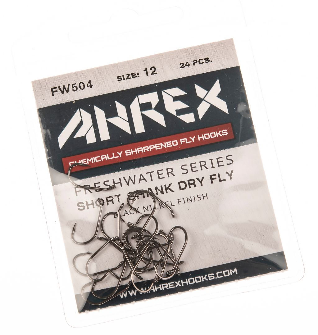 Ahrex FW504 Short Shank Dry -perhokoukut