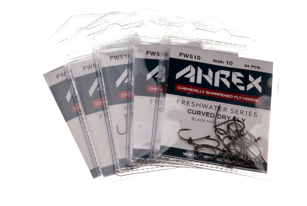 Ahrex FW510 Curved Dry Hook -perhokoukut