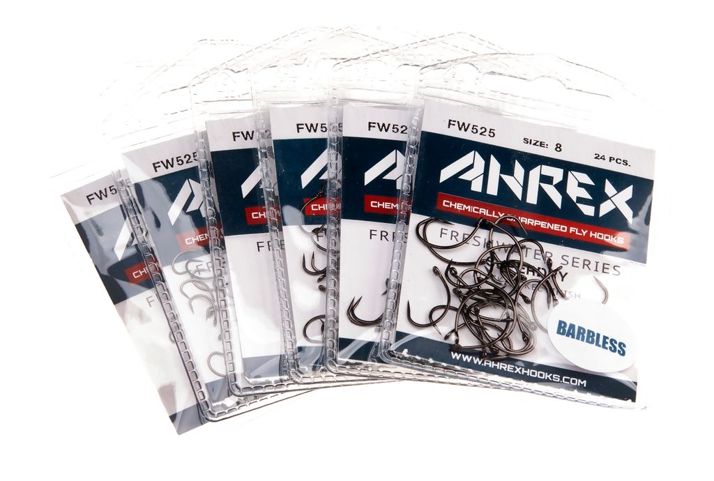 Ahrex FW525 Super Dry Barbless -perhokoukut