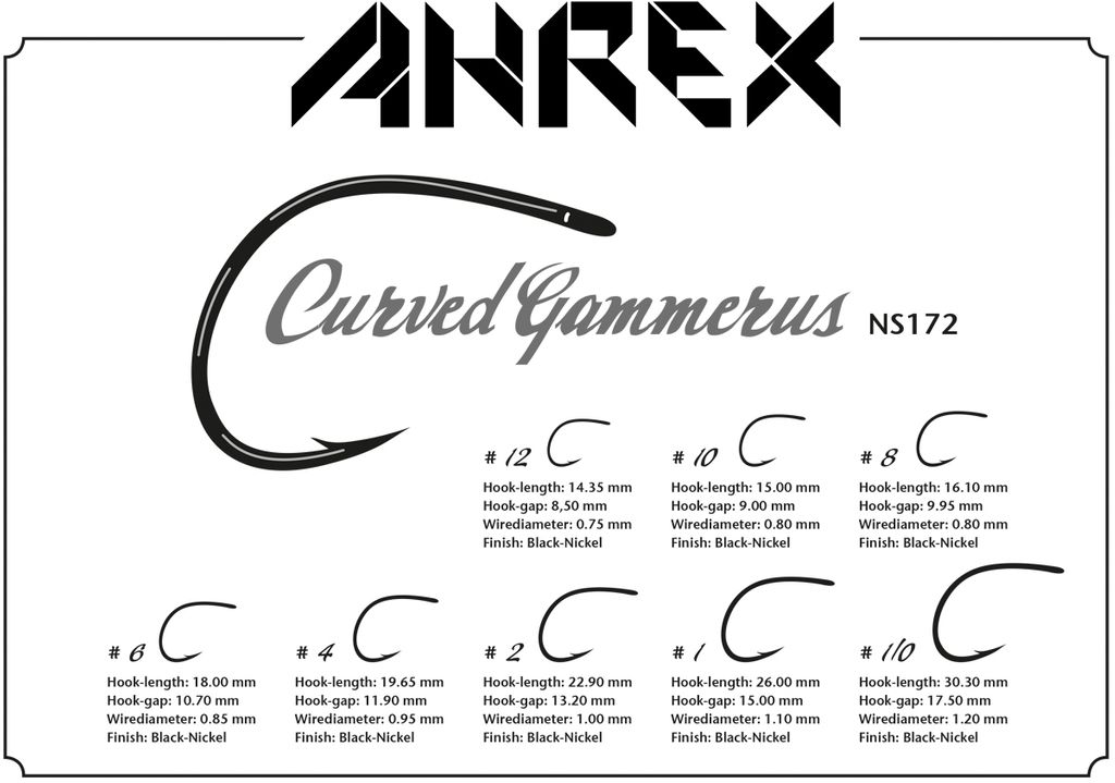 Ahrex NS172 Curved Gammerus -perhokoukut