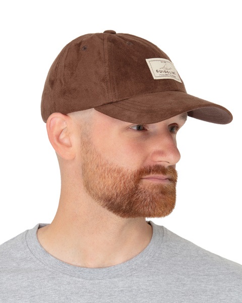 Guideline Mayfly Suede Cap – DK Brown