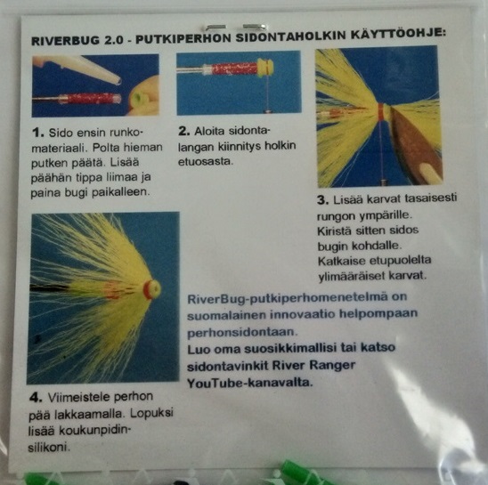 RIVERBUG 2.0 runkoputki holkilla