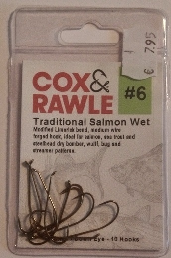 Cox&Rawle Traditional Salmon Wet -perhokoukut