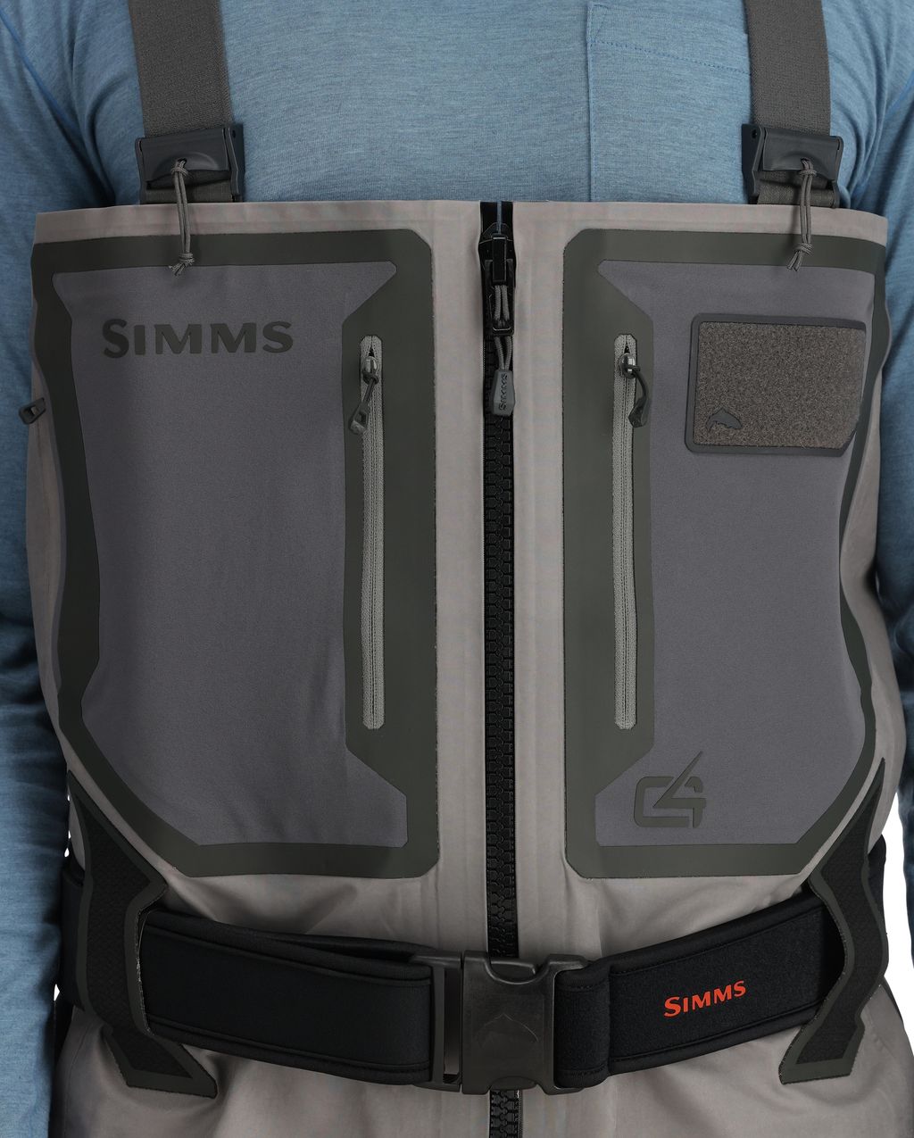 Simms G4Z Stockingfoot -kahluuhousut, vm.2024, Slate