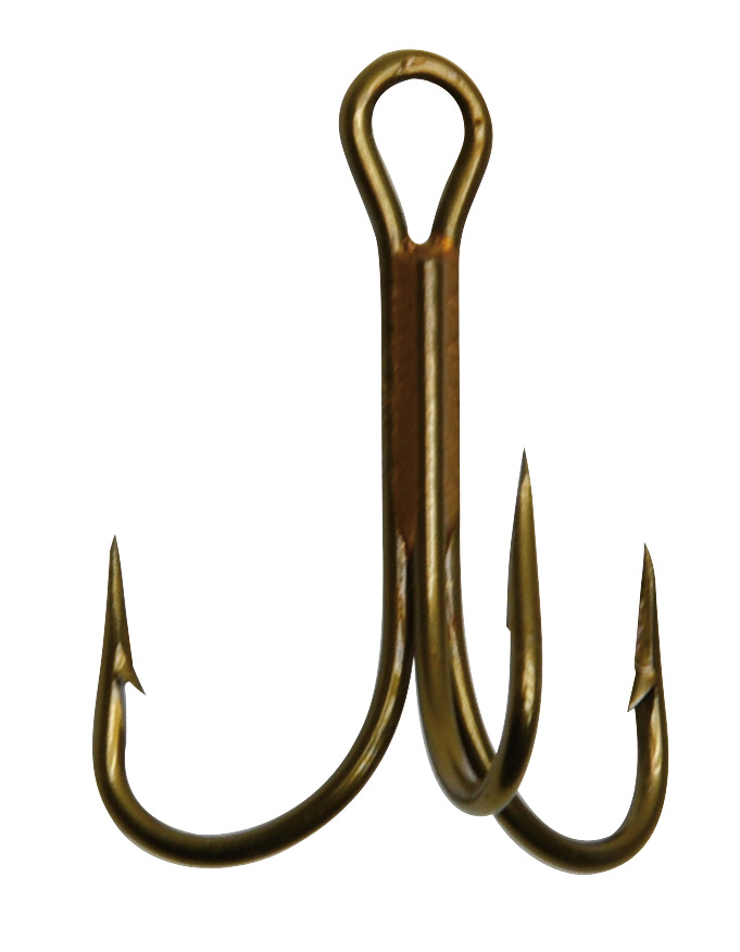 Mustad 3551BR -kolmihaarakoukku