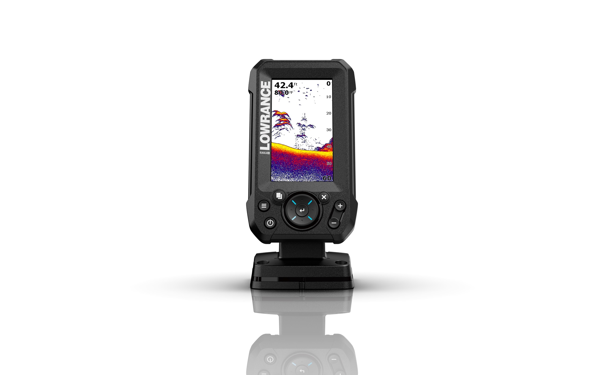 Lowrance Eagle 4X, 4" värinäytöllinen kaikuluotain