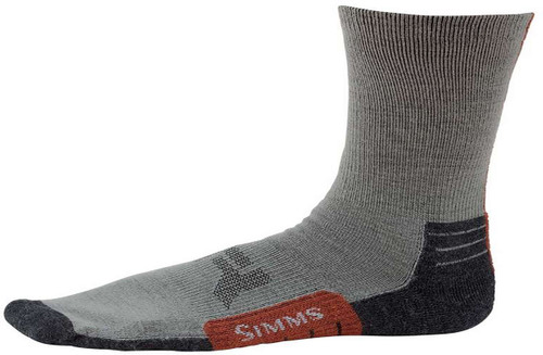 Simms Guide Lightweight Crew Socks, Gunmetal