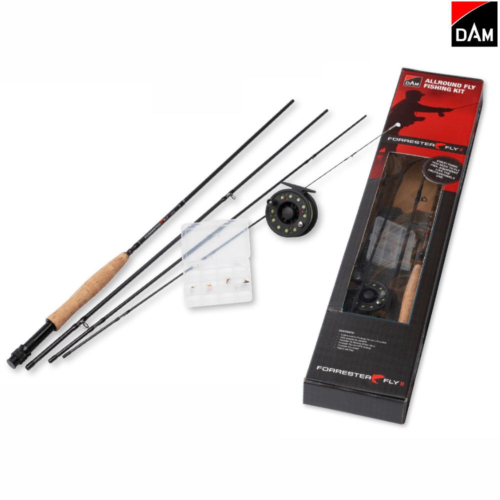DAM Forrester Fly II Combo -perhokalastussetti