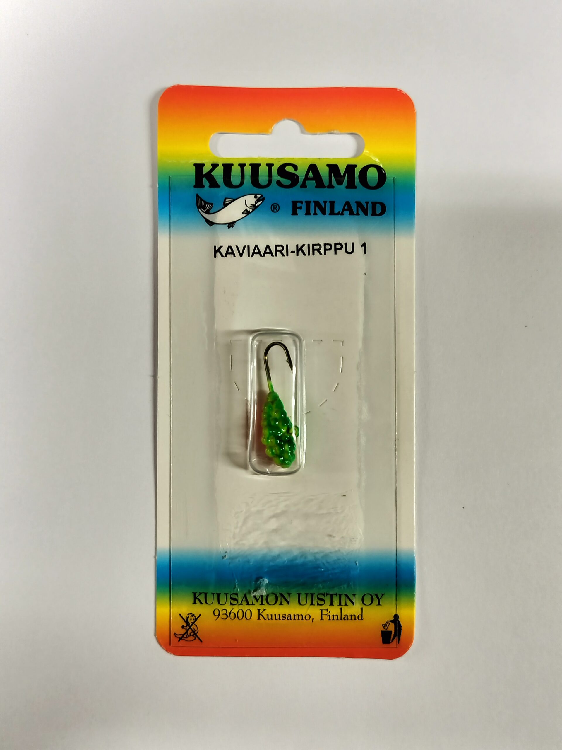 Kuusamo Kaviaari-kirppu 1, väri, GR/FYe/FR