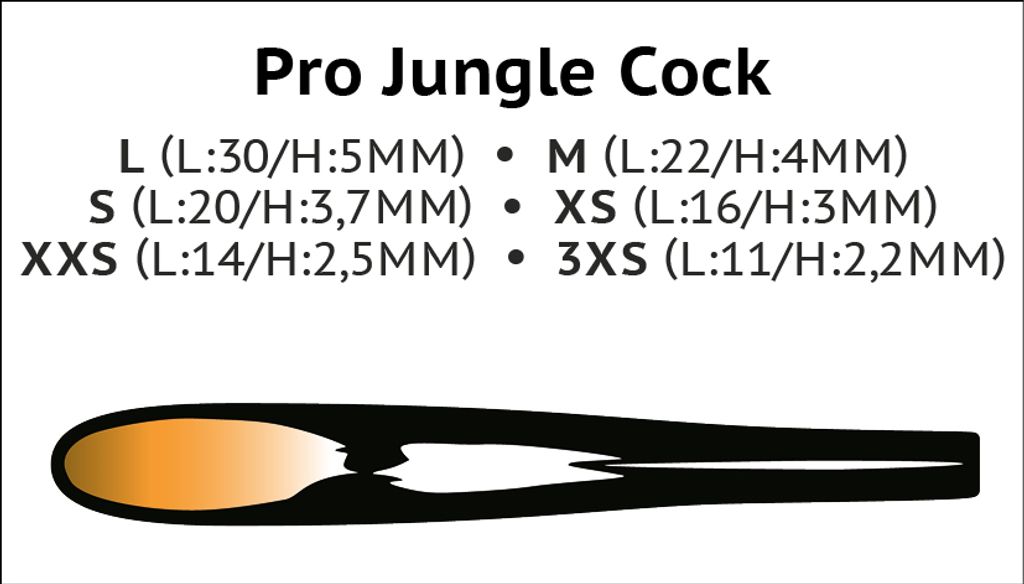 Pro Sportfisher Pro Jungle Cock Natural -viidakkokukko jäljitelmä