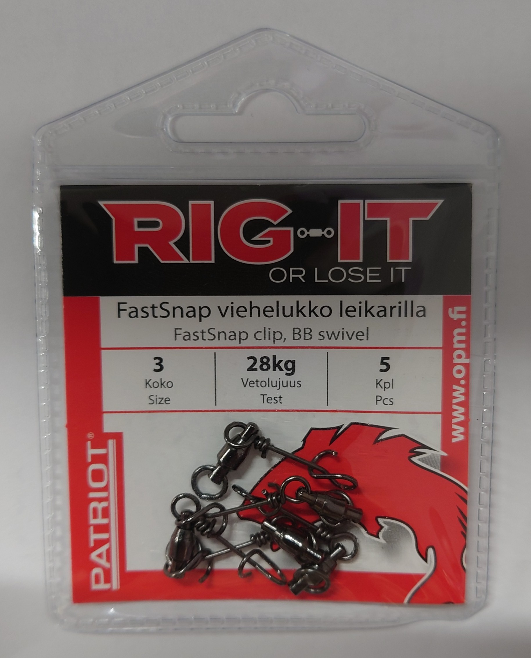 Patriot Rig-It FastSnap BB viehelukko leikarilla